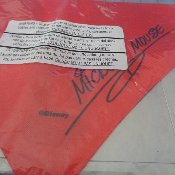 Disney Buckle-Down Dog Pet Bandana Slide Over On To Collar Mickey Mouse - Picture 2 of 2